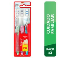 Cepillo Dental Colgate Pro Cuidado Suave - Pack 3 UN