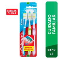 Cepillo Dental Colgate Extra Clean Med - Blister 3 UN