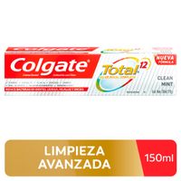 Crema Dental Colgate Total Clean Mint - Tubo 150 ML