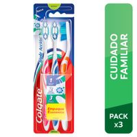 Cepillo Dental Colgate Triple Acción - Blíster 3 UN