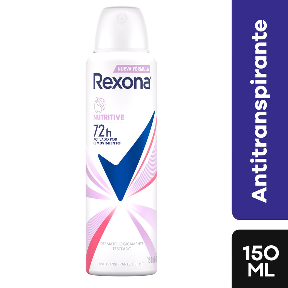 Desodorante en Spray Rexona Women 72 Horas Nutritive - Frasco 150 ML