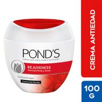 Crema Facial Rejuveness Noche Contra Arrugas Pond´s - Pote 100 G