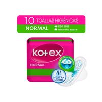 Toallas Higiénicas Kotex Normal - Bolsa 10 UN