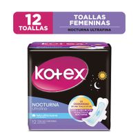 Tollas Higiénicas Kotex Ultrafina - Bolsa 12 UN