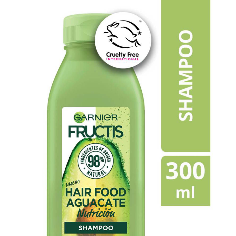 Shampoo Fructis Hair Food de Palta - Frasco 300 ML