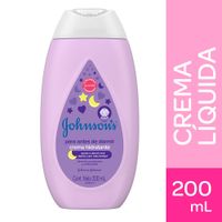 Crema Hidratante Johnson's Baby Antes de Dormir - Frasco 200 ML