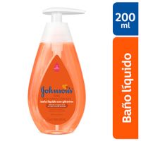 Baño Líquido Johnson's Baby con Glicerina - Frasco 200 ML