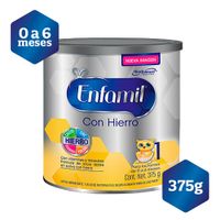 Fórmula Infantil Enfamil 1 con Hierro - Lata 375 G