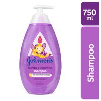 Shampoo Johnson's NF Fuerza y Vitamina - Frasco 750 ML