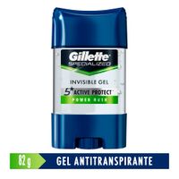 Antitranspirante Gillette Sport Power Rush Clear Gel - Frasco 82 G