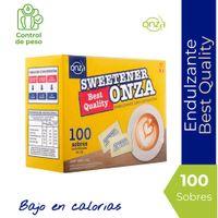 Onza Endulzante con Sucralosa Sobres - Caja 100 UN