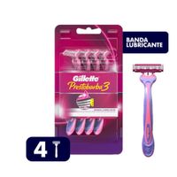 Máquinas para Afeitar Gillette Prestobarba3 - Pack 4 UN