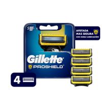 Cartuchos para Afeitar Gillette Fusion 5 Proshield - Blister 4 UN