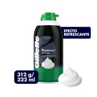 Espuma para Afeitar Gillette Foamy Mentol - Frasco 322 ML
