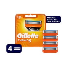 Cartuchos para Afeitar Gillette Fusion 5 - Blister 4 UN