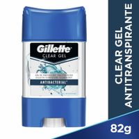 Desodorante Antitranspirante en gel Gillete Antibacterial - Frasco 82 GR