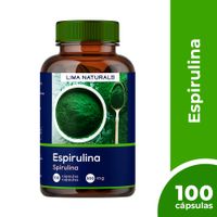 Espirulina 500mg Lima Naturals Cápsulas