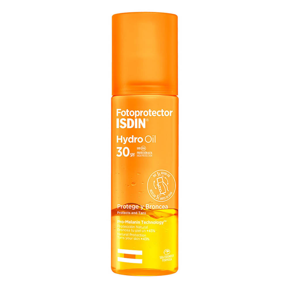 Fotoprotector Isdin Hydro Oil SPF 30 - Frasco 200 ML