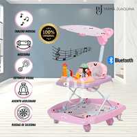 Andador Para Bebé Musical «MUSHROOM» Rosa - copy