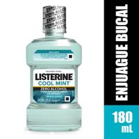 Enjuague Bucal Listerine Zero Menta Suave - Frasco 180 ML