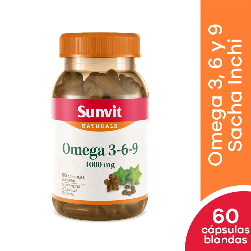 Sunvit Nat Omega 3 1000mg Cápsulas blanda