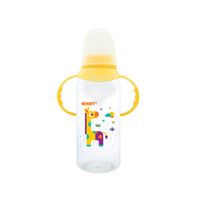 Biberón Cilíndrico Con Agarradera Amarillo 9 Onzas - Frasco 9 OZ