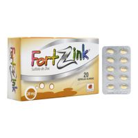 Fortzink 20mg Cápsula blanda
