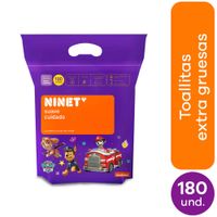 Toallas Húmedas Ninet Paw Patrol Suave Cuidado - Bolsa 180 UN