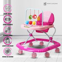 Andador Para Bebé Baby Happy «BOLITAS MAGICAS» Light Pink