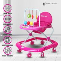 Andador Para Bebé Baby Happy «BOLITAS MAGICAS» Fucsia