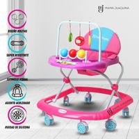Andador Para Bebé Baby Happy «BOLITAS MAGICAS» Light Blue / Pink