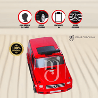 Correpasillo de arrastre Maleta Buggie «BUGGIE BAG» Rojo
