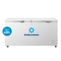 Congeladora Indurama Defrost 420L CI-420BL Blanco(Oferta)