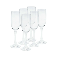 Set de 6 copas para Champagne de 210 ml
