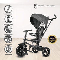 Triciclo Guiador «STARITE» Gris