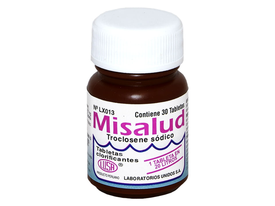 Misalud Tableta - Frasco 30 UN