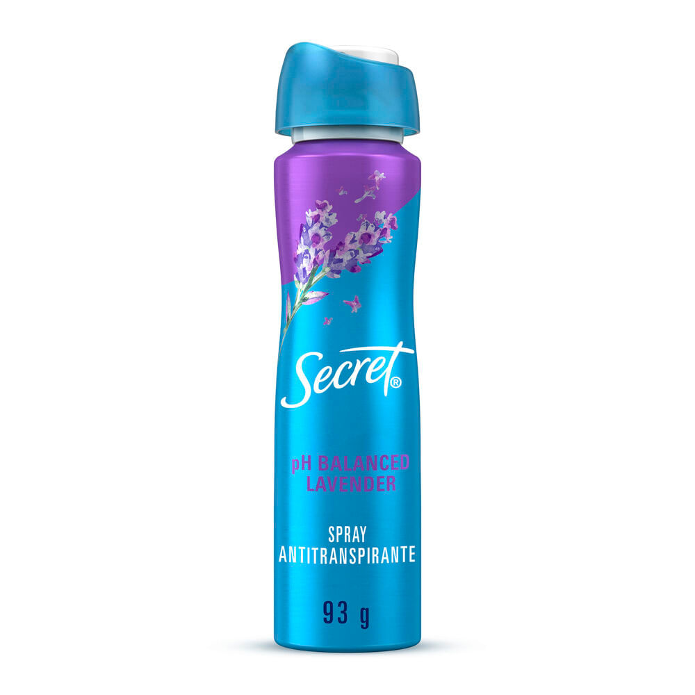 Spray Antitranspirante Secret pH Balanced Lavender