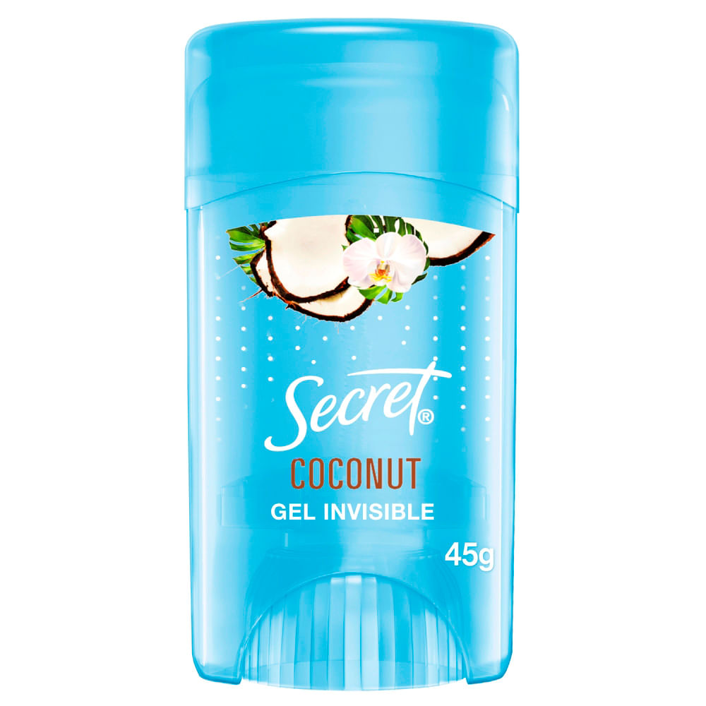 Desodorante en Gel Invisible Secret Coconut