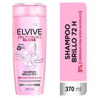 Shampoo Elvive Glycolic Gloss Brillo 72h 370ml