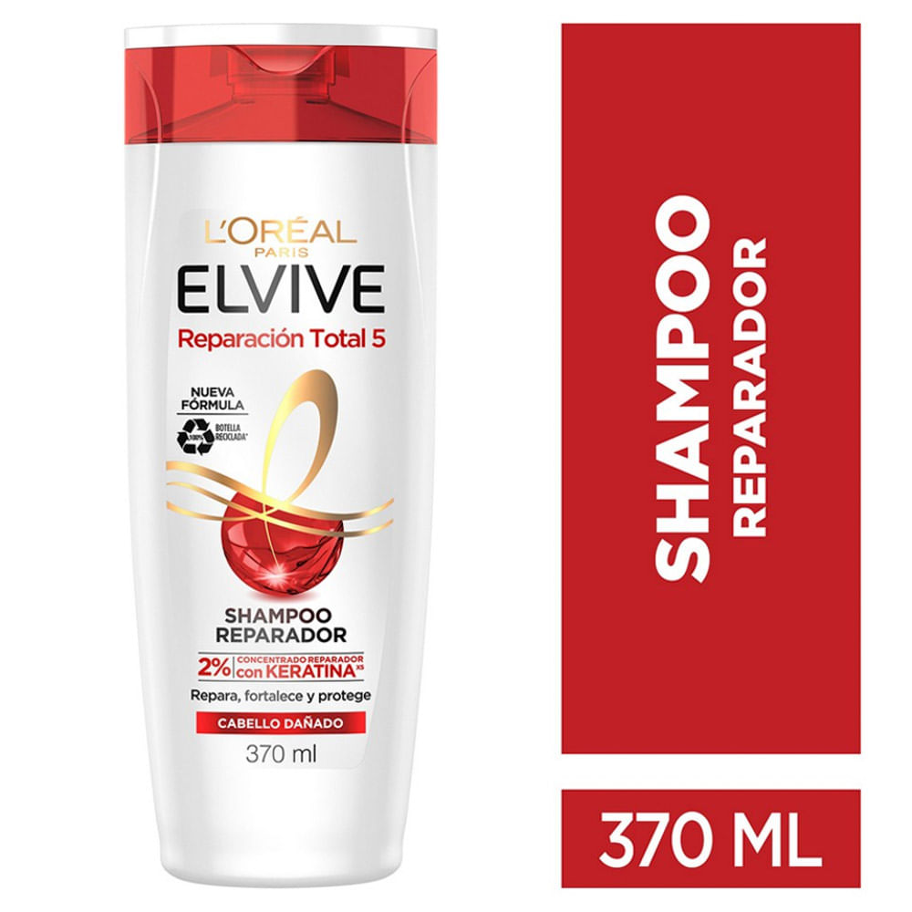 Shampoo Elvive RT5 Para Cabello Dañado