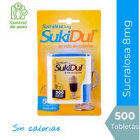 SukiDul Comprimido Dispersable - Dispensador 500 UN