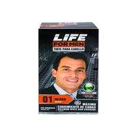 Tinte para Cabello Placenta Life para Hombre #01 Negro - Kit 1 UN