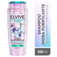Shampoo Hidra Purificante Elvive Hialurónico Pure