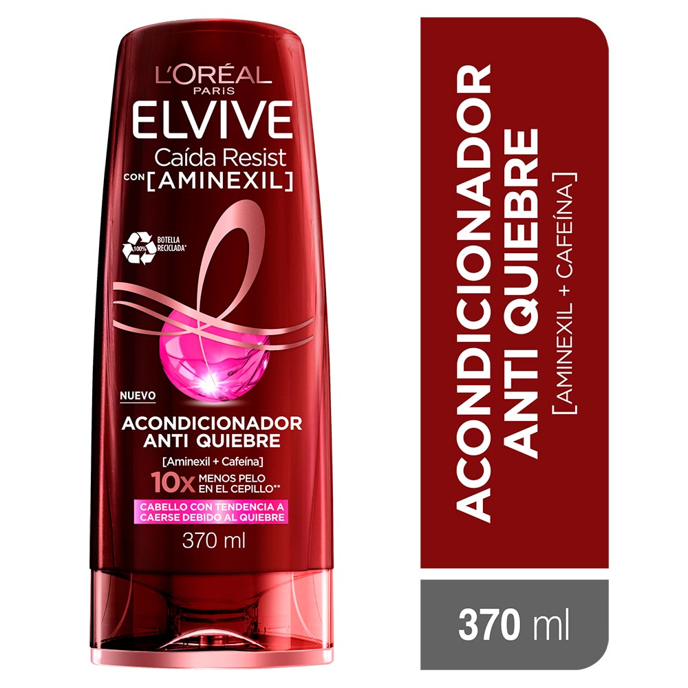 Acondicionador Anti-quiebre Elvive Caída Resist con Aminexil + Cafeína