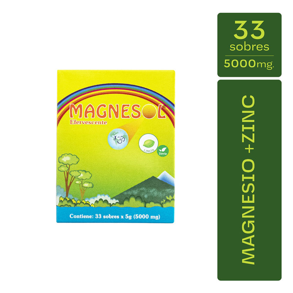 Magnesol Polvo Efervescente, Limon