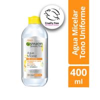 Agua Micelar Garnier Skin Active Express Aclara Tono Uniforme - Frasco 400 ML