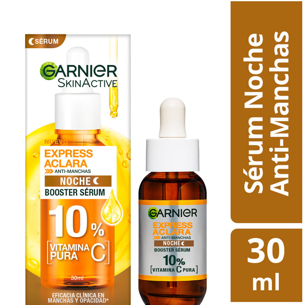 Sérum Anti Manchas de Noche Garnier Skin Active Express Aclara