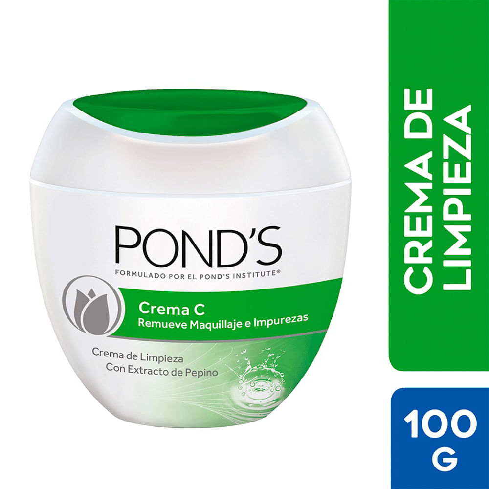 Crema De Limpieza C Pond´s - Pote 100 G