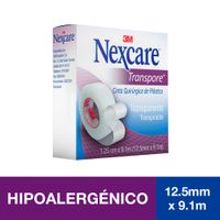 Cinta Nexcare Transpore 12.5mm x 9.1m - Unidad 1 UN