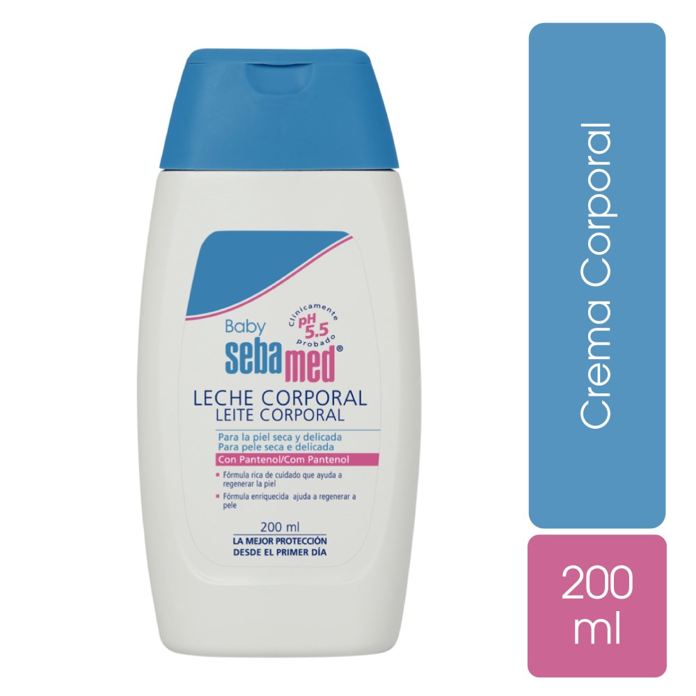 Body Milk Sebamed Baby - Frasco 200 ML